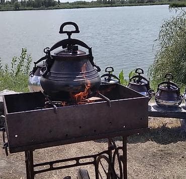 Казаны-скороварки для открытого огня - Традиционный утолщённый корпус