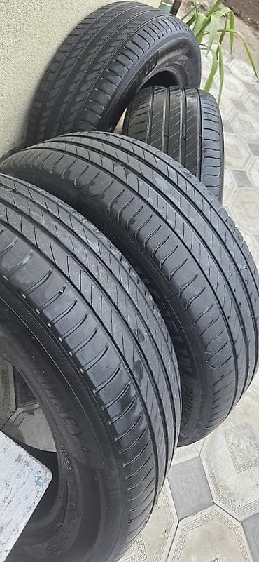 Шины 215 / 60 / R 17, Лето, Б/у, Комплект, Легковые, Франция, Michelin