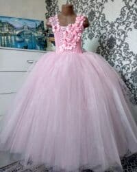 корабль игрушка: Детское платье, цвет - Белый, Новый — 3