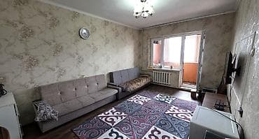 Продажа квартир: 1 комната, 35 м², 105 серия, Аламедин-1 мкр 105 серия, 8 этаж, Косметический ремонт — 1