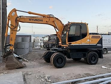 ауди головка: Экскаватор, Hyundai, 2011 г., Колесный — 3