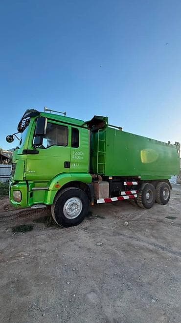 Оңдоп-түзөө жана курулуш: Самосвал Shaanxi (Shacman) M3000, 6x4, зеленый - Тип — 6