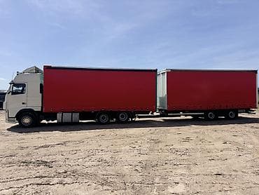 volvo 960: Тягач, Volvo, Тентованный — 4