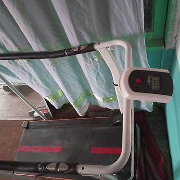 Штанги и грифы: Беговая дорожка JUFIT (механическая) - Компактная складная — 4