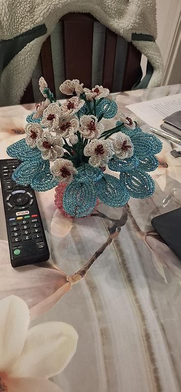 цветы из бисера: Шикарная орхидея из бисера, отличного качества. Розы в handmade — 4