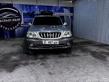 Унаа: Hyundai Terracan: 2001 г., 2.5 л, Автомат, Дизель, Жол тандабас — 5