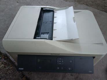 электронная машинка: EPSON K301 всё работает печатает тускло требует чистки или можно — 4