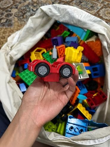 Детский мир: Оригинал Лего Дупло(LEGO DUPLO) из Германии.Много деталей.Примерно — 3