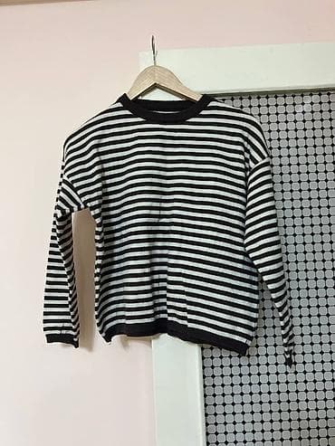 полосатая кофта: Кофта, Осень-весна, M — 1