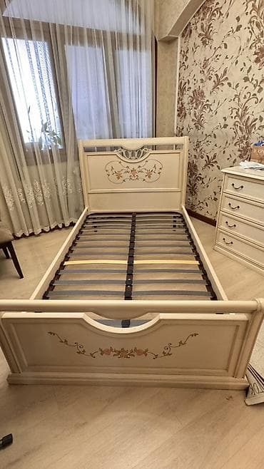 metta samurai: Односпальная кровать, Б/у, С матрасом, длина - 200 см — 6