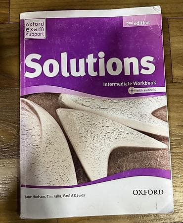 solutions third edition: Сам он новый, в некоторых местах 1-2 строчки только прописаны, и то в — 1