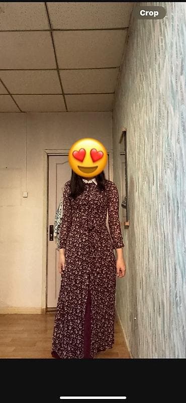 платье эко кожа: Платье LUISA WANG, размер XS. - Длина: макси - Силуэт: приталенный — 2