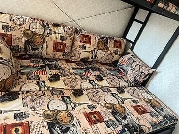 Двухъярусная кровать, Б/у, Раскладной