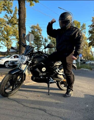 электронный мотоциклы: Классический мотоцикл 600 куб. см, Электро, Взрослый, Новый, В рассрочку — 4