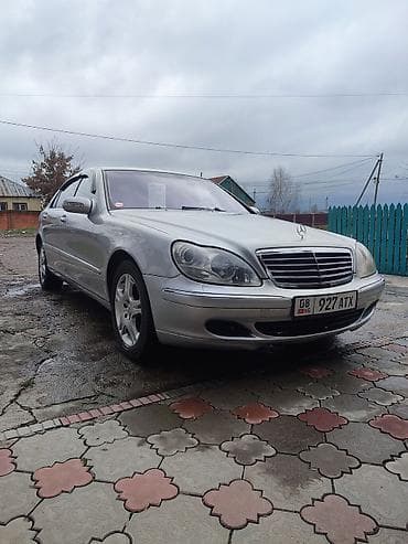 Mercedes-Benz S-Class: 2003 г., 5 л, Автомат, Газ, Седан