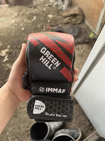 mma перчатки: Перчатки для ММА/грепплинга (без пальцев) - Модель 1: WEF PROFFIGHT — 3