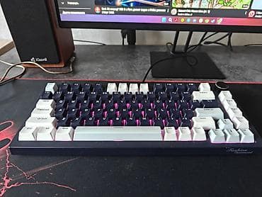 компьютер: Клавиатура, Механическая, Проводное подключение, Размер: 75% — 2