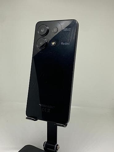 note: Redmi, Redmi Note 13, Б/у, 256 ГБ, цвет - Черный, 2 SIM — 2