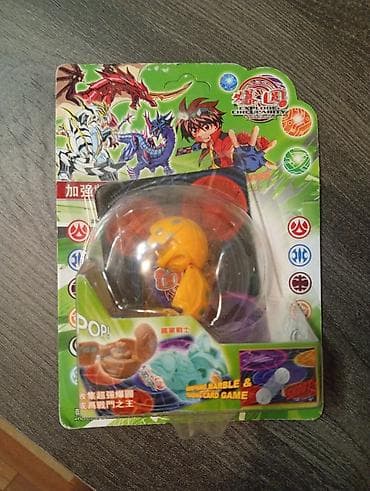 Игрушки: Стинглаш:Bakugan (аналог) с картой — коллекционная фигурка-трансформер — 1
