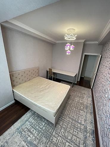 квартира жениш: 3 бөлмө, Менчик ээси, Чогуу жашоосу жок, Толугу менен эмереги бар — 8