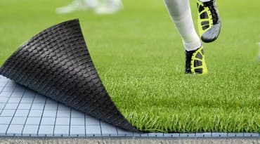 газон для футбольного поля: Подложка под искусственный газон Shockpad AS - это. запатентованный — 2