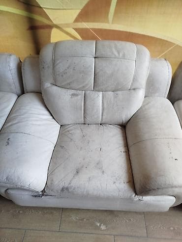 кресло кожанные: Модульный диван — 3