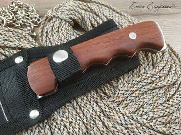 прибор ночного видения для охоты бу: Нож "Алтай" разделочный, сталь 65Х13, рукоять дерево Характеристики — 2