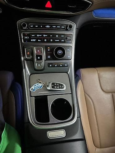 Унаа: Hyundai Santa Fe: 2021 г., 1.6 л, Автомат, Гибрид, Кроссовер — 3