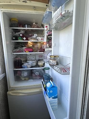 Холодильник LG, Б/у, Двухкамерный, No frost, 60 * 195 * 60 at lalafo.kg Холодильник LG, Б/у, Двухкамерный, No frost, 60 * 195 * 60