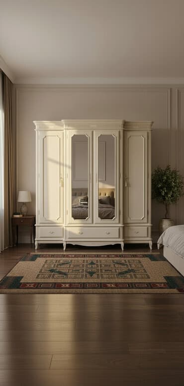 Шкафы для одежды: Шкаф для одежды, Б/у, Прямой, ЛДСП — 1