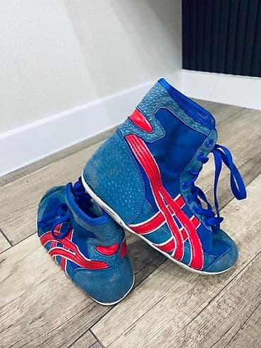 Мужская обувь: Борцовки Asics (модель UJ), сине‑красные. - Назначение — 1