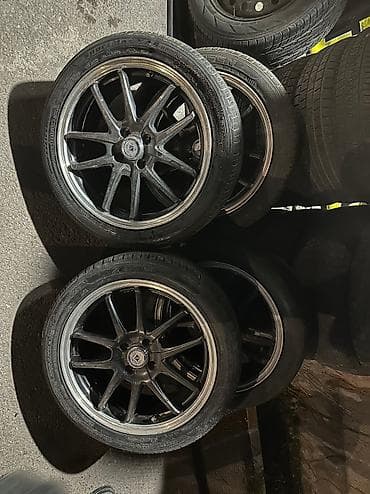 Куйма Дисктер R 17 Honda, Комплект, тешиктери - 4, Колдонулган