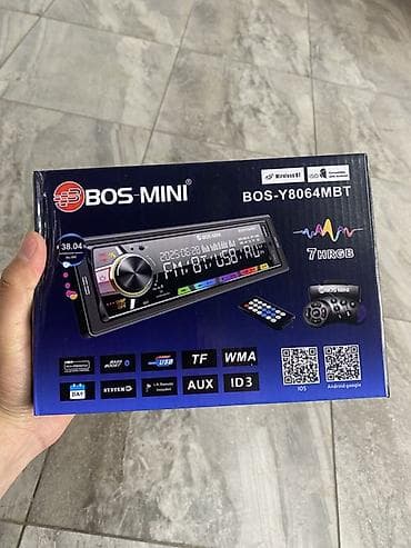 мп3 модуль: Автомобильная магнитола BOS-MINI BOS-Y8064MBT (1DIN) Основные — 1