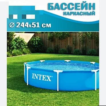 джунхай бассейн: Каркасный бассейн Intex - Тип: наземный каркасный бассейн круглой — 1