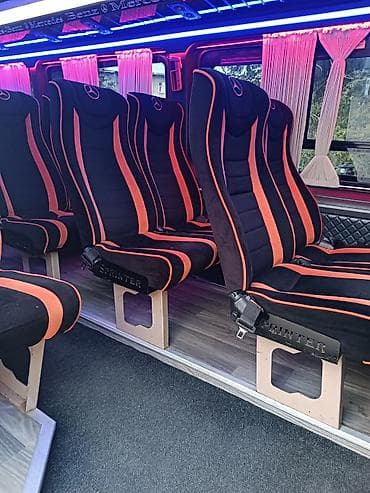 mercedes a class: Пассажирский микроавтобус Mercedes‑Benz Sprinter (длинная база — 2