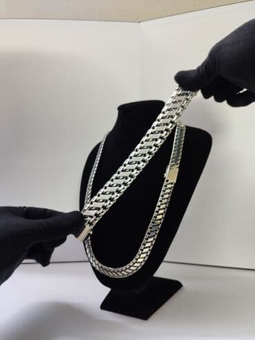 свадебные платья от производителя: Комплект "Двойной Бисмарк" с Ромбовидными вставками Серебро 925 проба — 5