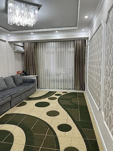 5: 2 комнаты, 60 м², Кок-Жар ж/м Элитка, 1 этаж — 9
