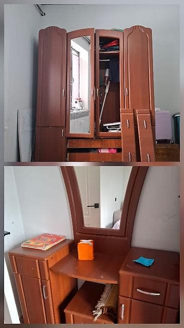 Детская мебель: Спальный гарнитур, Двуспальная кровать, МДФ, цвет - Коричневый — 3