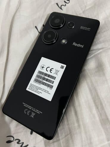 ноуты: Redmi, Redmi Note 13 Pro, Колдонулган, 256 ГБ, түсү - Кара, 2 SIM — 3