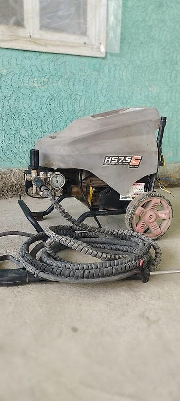 ратанговые стулья: Промышленная мойка высокого давления HS7.5G - Электродвигатель: 380 — 9