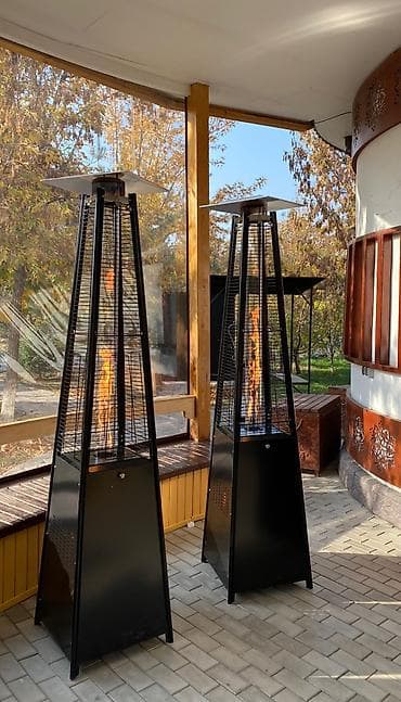 Недвижимость: Пирамидальные уличные газовые обогреватели - Эффект «живого огня» в — 1