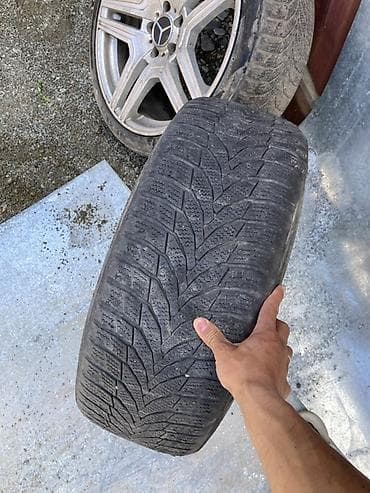 Колеса в сборе 215 / <25 / R 19, Всесезонная, Б/у, Комплект, Литые, отверстий - 5 — 4