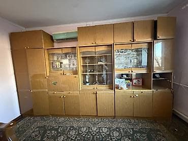 камод для зала: Стенка-шкаф, Тип стенки-шкафа: Модульная, Для зала, Особенности: С отделением под телевизор — 1