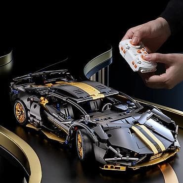 машинка на радио управления: Конструкторы Lamborghini в масштабе 1:14 1200 деталей 🔥 с Led — 6