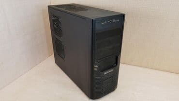 системы охлаждения для процессора: Корпус ПК, Б/у, ATX, цвет - Черный — 1