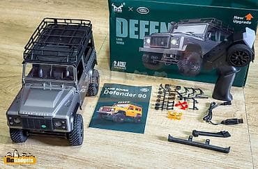 автомобильная рация: Радиоуправляемый внедорожник Land Rover Defender 90 (масштаб 1:12) - — 1