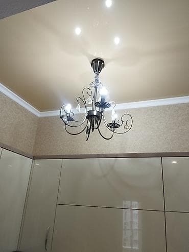 кристалы: Люстры потолочные в классическом и современном стиле. В комплекте — 6