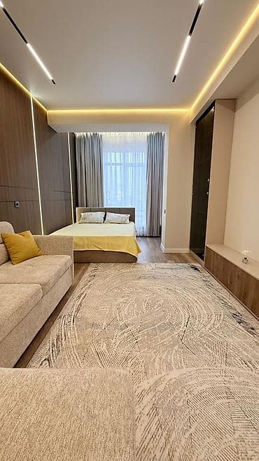 квартира беридет: 1 комната, 40 м², Элитка, 8 этаж, Дизайнерский ремонт — 2