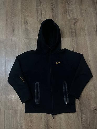 nike носки: Мужская толстовка, S, Nike, Новый, цвет - Черный — 1