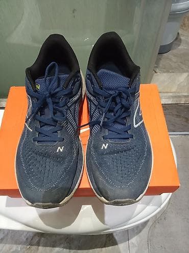 Ботинки: Мужские кроссовки, 42, New Balance, Б/у, цвет - Синий, Самовывоз — 4